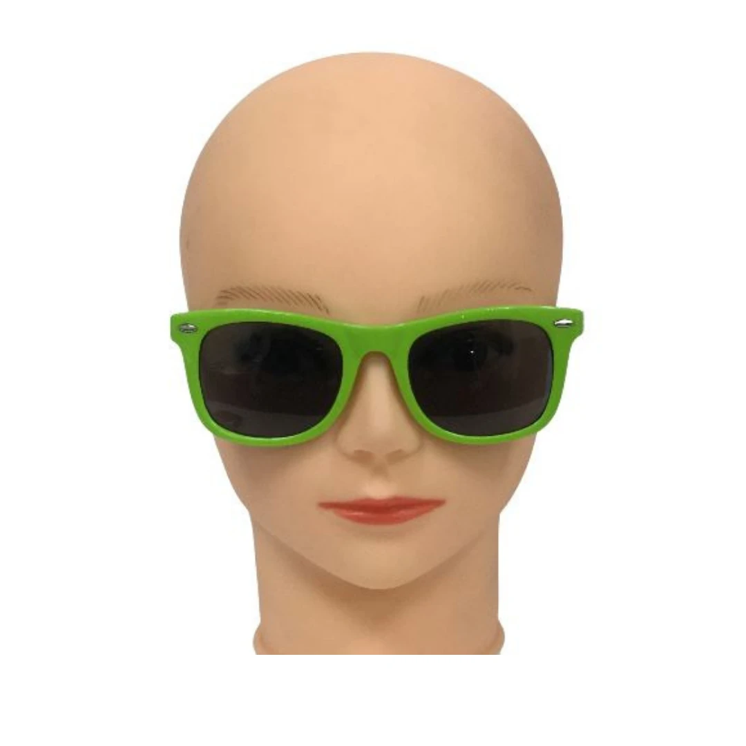Mardi Gras Spot Lime Green Adult Sunglasses (Each) 5 Mardi Gras Spot Lime Green Adult Sunglasses (Each)