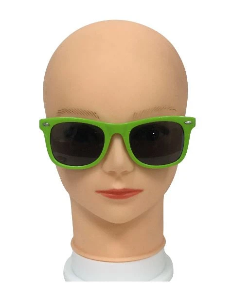 Mardi Gras Spot Lime Green Adult Sunglasses (Dozen) 5 Mardi Gras Spot Lime Green Adult Sunglasses (Dozen)