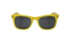 Mardi Gras Spot Novelties Bright Yellow Adult Sunglasses (Each)