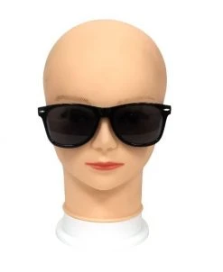 Mardi Gras Spot Novelties Black Adult Sunglasses (Dozen)