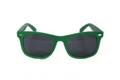 Mardi Gras Spot Green Adult Sunglasses (Each)