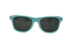 Mardi Gras Spot Tiffany Blue Adult Sunglasses (Dozen)