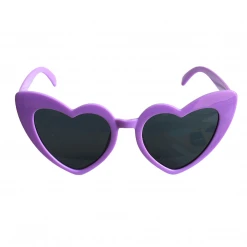 - No Manufacturer - Lavender Heart Sunglasses (Each) Novelties