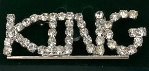 MGSPOT Rhinestone King Pin (Each) Gifts & Apparel 3 MGSPOT Rhinestone King Pin (Each) Gifts & Apparel