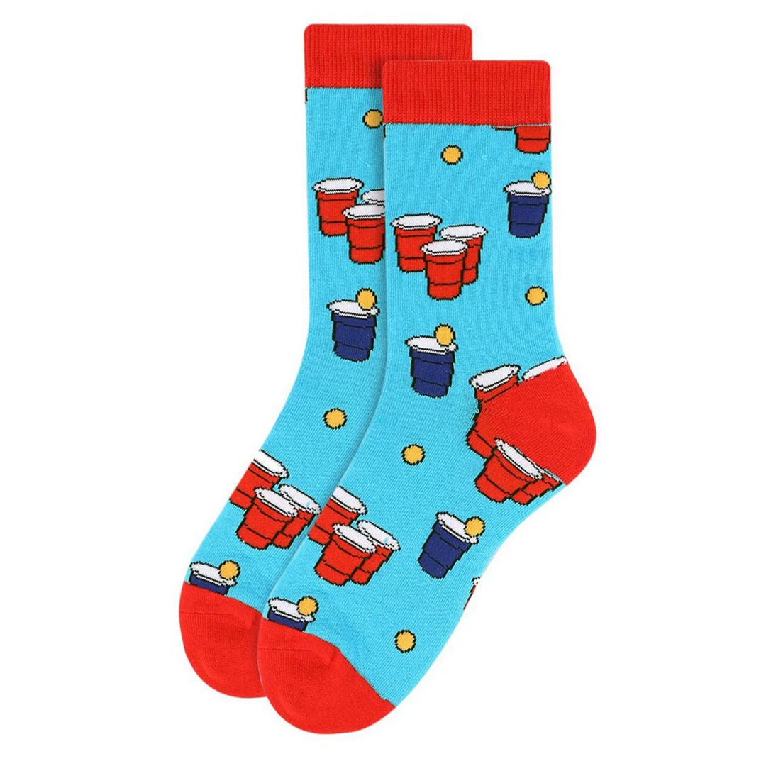 MGSPOT Women's Beer Pong Socks (Pair) 3 MGSPOT Women's Beer Pong Socks (Pair)