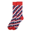 - No Manufacturer - Patriotic Red, White & Blue Socks (Pair) Gifts & Apparel 1 - No Manufacturer - Patriotic Red, White & Blue Socks (Pair) Gifts & Apparel