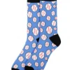 - No Manufacturer - Gifts & Apparel Men's - Blue Baseball Socks (Pair) 1 - No Manufacturer - Gifts & Apparel Men's - Blue Baseball Socks (Pair)