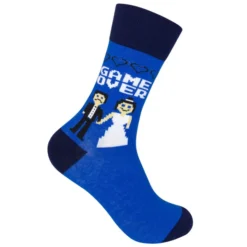 - No Manufacturer - Game Over Socks (Pair) Gifts & Apparel
