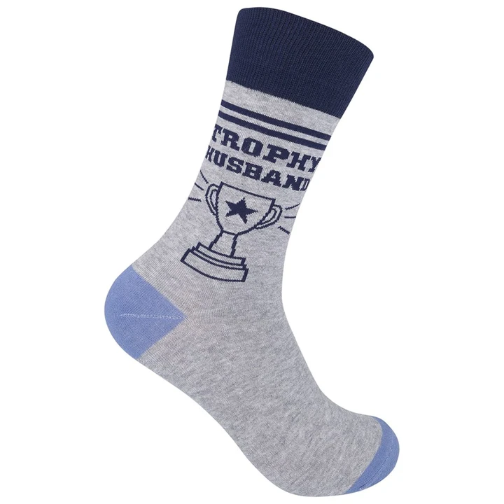 - No Manufacturer - Trophy Husband Socks (Pair) Gifts & Apparel 3 - No Manufacturer - Trophy Husband Socks (Pair) Gifts & Apparel