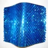 Mardi Gras Spot Blue Metallic Sequin Sheeting 10 Yards X 8" (Roll) Petal Paper 1 Mardi Gras Spot Blue Metallic Sequin Sheeting 10 Yards X 8" (Roll) Petal Paper