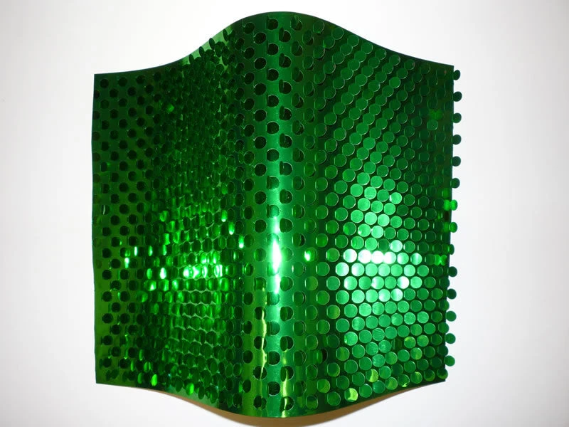 Mardi Gras Spot Green Metallic Sequin Sheeting 10 Yards X 8" (Roll) Petal Paper Mardi Gras Spot Green Metallic Sequin Sheeting 10 Yards X 8" (Roll) Petal Paper