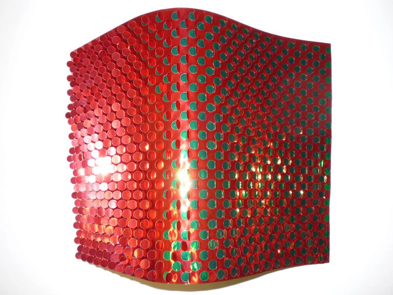 Mardi Gras Spot Red/Green Metallic Sequin Sheeting 10 Yards X 8" (Roll) Petal Paper 3 Mardi Gras Spot Red/Green Metallic Sequin Sheeting 10 Yards X 8" (Roll) Petal Paper