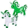 Plush Appeal, LLC Inflatable St. Patrick's Day Unicorn 24" (Each) 2 Plush Appeal, LLC Inflatable St. Patrick's Day Unicorn 24" (Each)