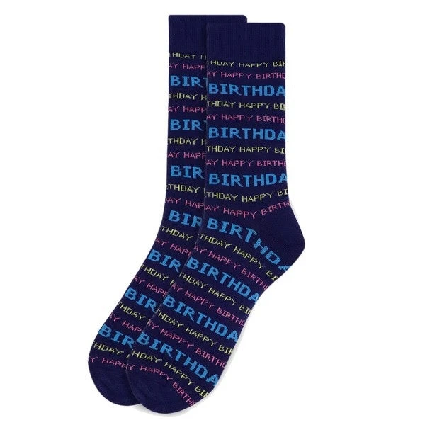 MGSPOT Gifts & Apparel Happy Birthday Socks (Pair) 3 MGSPOT Gifts & Apparel Happy Birthday Socks (Pair)