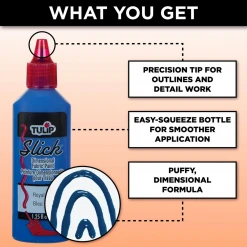 Plush Appeal, LLC Dimensional Fabric Paint Slick (6 Pack Set) Party Supplies 7 Plush Appeal, LLC Dimensional Fabric Paint Slick (6 Pack Set) Party Supplies