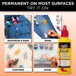 Plush Appeal, LLC Dimensional Fabric Paint Slick (6 Pack Set) Party Supplies 9 Plush Appeal, LLC Dimensional Fabric Paint Slick (6 Pack Set) Party Supplies