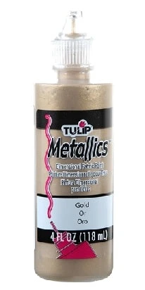 Mardi Gras Spot 4oz Metallic Paint - Gold (Each)