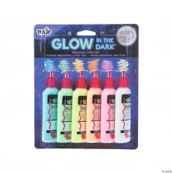 Plush Appeal, LLC Party Supplies 1.25oz Glow Paint - Multicolor (Pack Of 6)