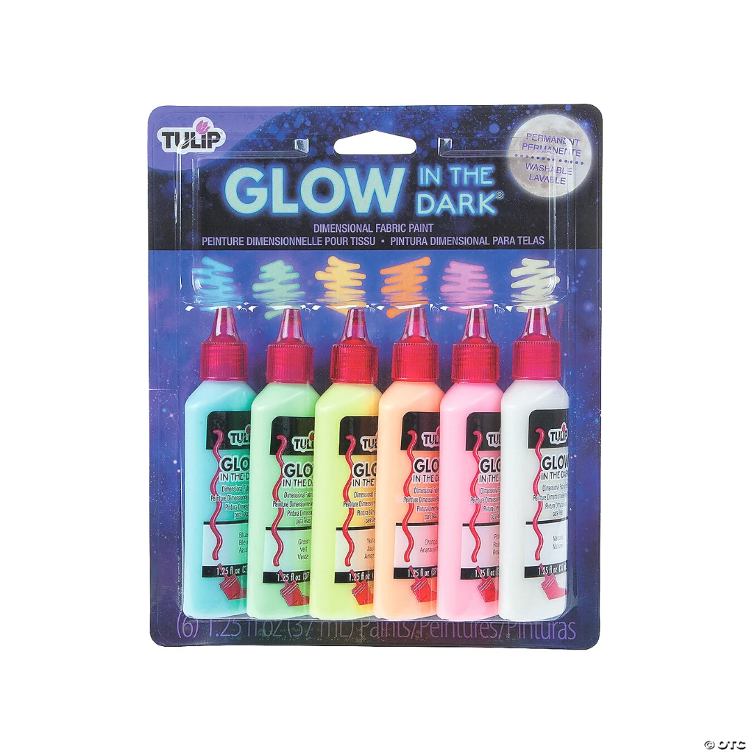 Plush Appeal, LLC Party Supplies 1.25oz Glow Paint - Multicolor (Pack Of 6) Plush Appeal, LLC Party Supplies 1.25oz Glow Paint - Multicolor (Pack Of 6)