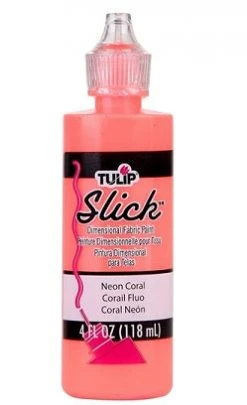 Plush Appeal, LLC Party Supplies 4oz Slick Paint - Neon Coral (Each)