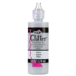 - No Manufacturer - 4oz Slick Paint - Glitter Silver (Each)