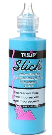 Plush Appeal, LLC 4oz Slick Paint - Fluorescent Blue (Each) Party Supplies