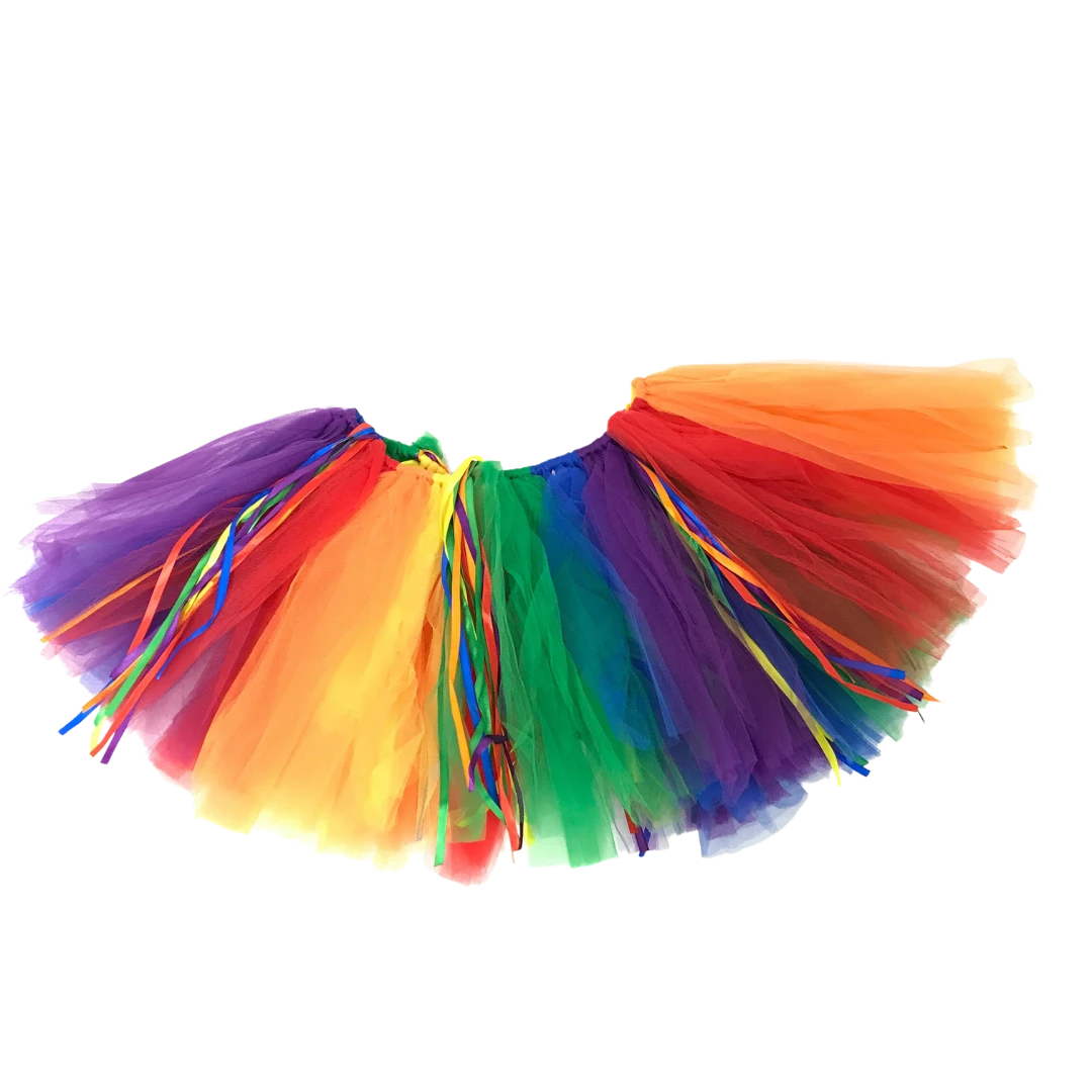 Sale Rainbow 90 Panel Tutu (Each) 3 Sale Rainbow 90 Panel Tutu (Each)