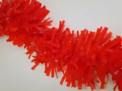 Mardi Gras Spot Red Vinyl Twist 4 Inch X 25 Feet (Roll)