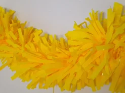 Mardi Gras Spot Party Supplies Spanish Gold Vinyl Twist 4 Inch X 25 Feet (Roll)