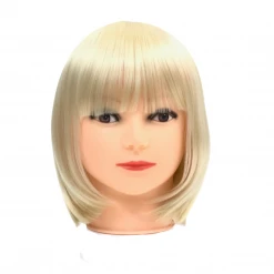 Mardi Gras Spot Blonde Bob Wig (Each) Party Supplies