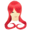Mardi Gras Spot Red Long Curled Wig (Each) 1 Mardi Gras Spot Red Long Curled Wig (Each)