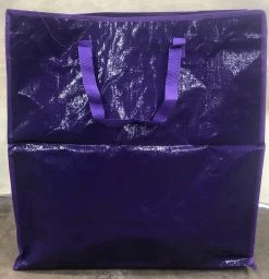 Plush Appeal, LLC Woven Zipper Bag 18" X 20" (Each) Novelties 15 Plush Appeal, LLC Woven Zipper Bag 18