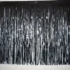 Mardi Gras Spot Black Metallic Extra Long Crinkle Fringe 30" X 3' (Roll) Petal Paper 2 Mardi Gras Spot Black Metallic Extra Long Crinkle Fringe 30" X 3' (Roll) Petal Paper