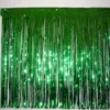 Mardi Gras Spot Green Metallic Extra Long Crinkle Fringe - 30 X 3 (Roll) 2 Mardi Gras Spot Green Metallic Extra Long Crinkle Fringe - 30 X 3 (Roll)