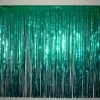 Mardi Gras Spot Teal Metallic X-tra Long Crinkle Fringe 30 Inch X 3 Feet (Roll) 2 Mardi Gras Spot Teal Metallic X-tra Long Crinkle Fringe 30 Inch X 3 Feet (Roll)