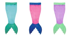 Sale Gifts & Apparel Kids Mixed Mermaid Blanket - Aqua (Each)
