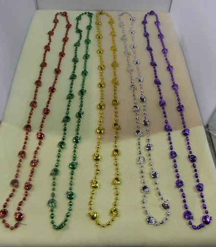 Sale 36" Assorted Color Football Helmet Bead Necklace (Dozen) Beads Sale 36" Assorted Color Football Helmet Bead Necklace (Dozen) Beads