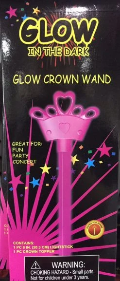Sale Hot Pink Crown Glow Wand