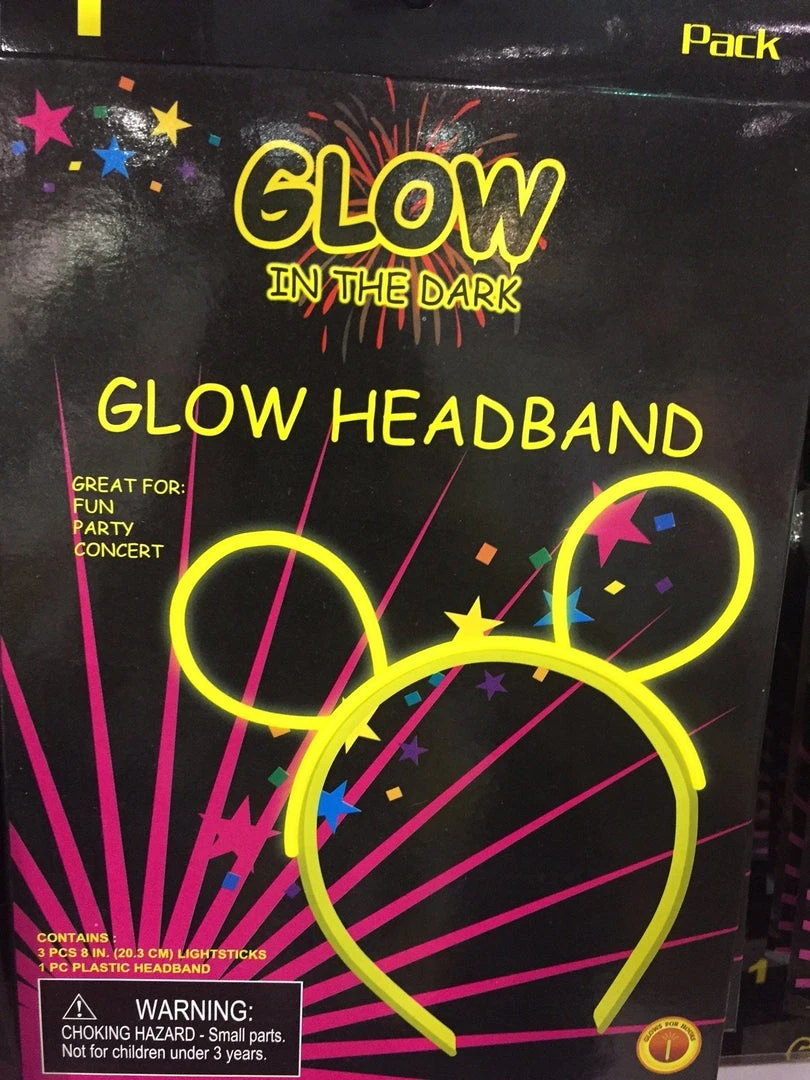 Sale Yellow Glow Headband Light-Ups 3 Sale Yellow Glow Headband Light-Ups