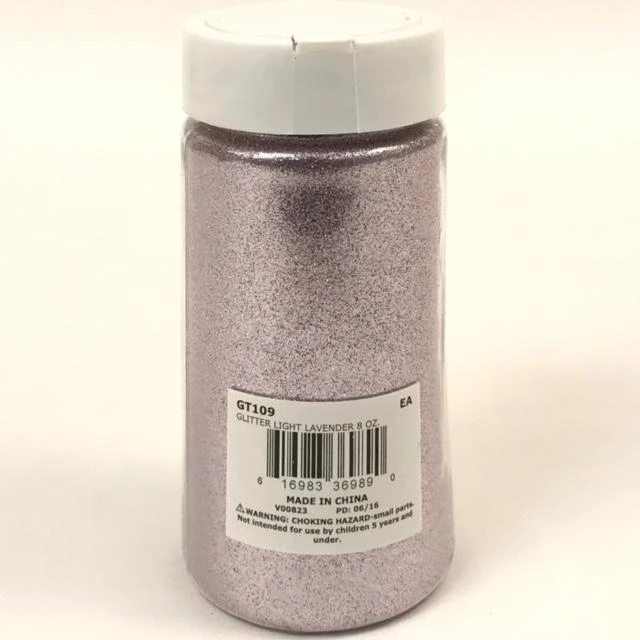 Mardi Gras Spot Party Supplies 8oz Glitter - Light Lavender (Each) 4 Mardi Gras Spot Party Supplies 8oz Glitter - Light Lavender (Each)