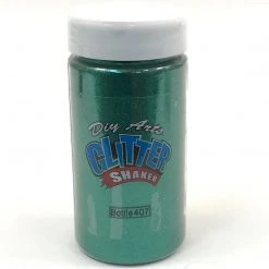 Mardi Gras Spot Party Supplies 8oz Glitter - Emerald (Each)