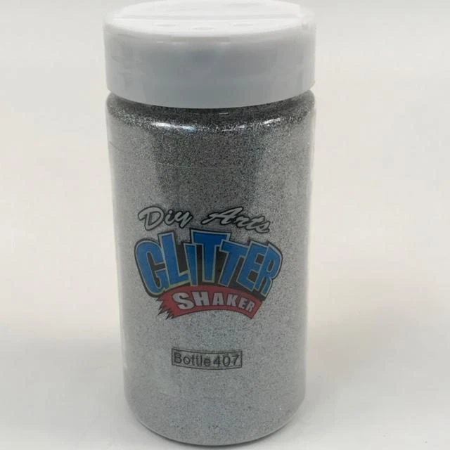 Mardi Gras Spot 8oz Glitter - Holographic Silver (Each) 6 Mardi Gras Spot 8oz Glitter - Holographic Silver (Each)