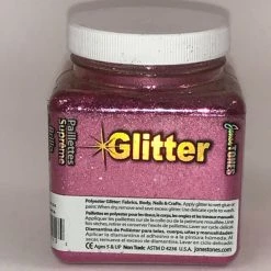 Mardi Gras Spot 8oz Glitter - Princess Pink (Each)
