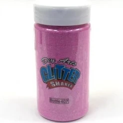 Mardi Gras Spot Party Supplies 8oz Glitter - Hot Pink Rainbow Series (Each)