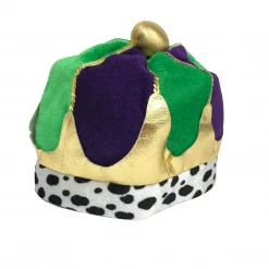 Plush Appeal, LLC Party Supplies Mardi Gras Plush Crown