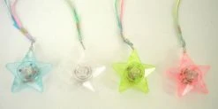 Mardi Gras Spot LED Star Necklace (Dozen)