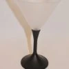 Sale Light-Ups LED Martini Glass With Black Base (Each)
