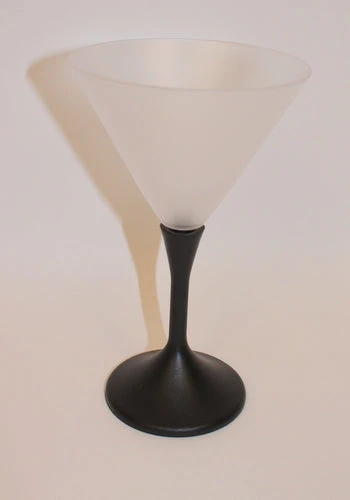 Sale Light-Ups LED Martini Glass With Black Base (Each) 3 Sale Light-Ups LED Martini Glass With Black Base (Each)