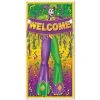 Mardi Gras Spot Party Supplies Mardi Gras Welcome Door Cover 30" X 5' (Each) 2 Mardi Gras Spot Party Supplies Mardi Gras Welcome Door Cover 30" X 5' (Each)