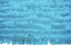 Mardi Gras Spot Finger Petal Paper Light Blue Vinyl 30' X 3' (Roll)